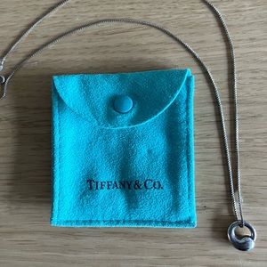Tiffany Silver Pedant Necklace